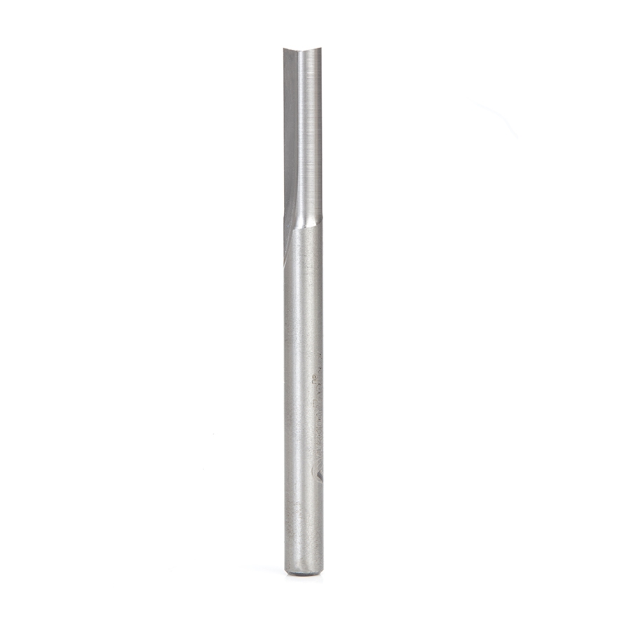 Amana HSS End Mill 6 mm for V-Flutes in Foams, 2-Flutes