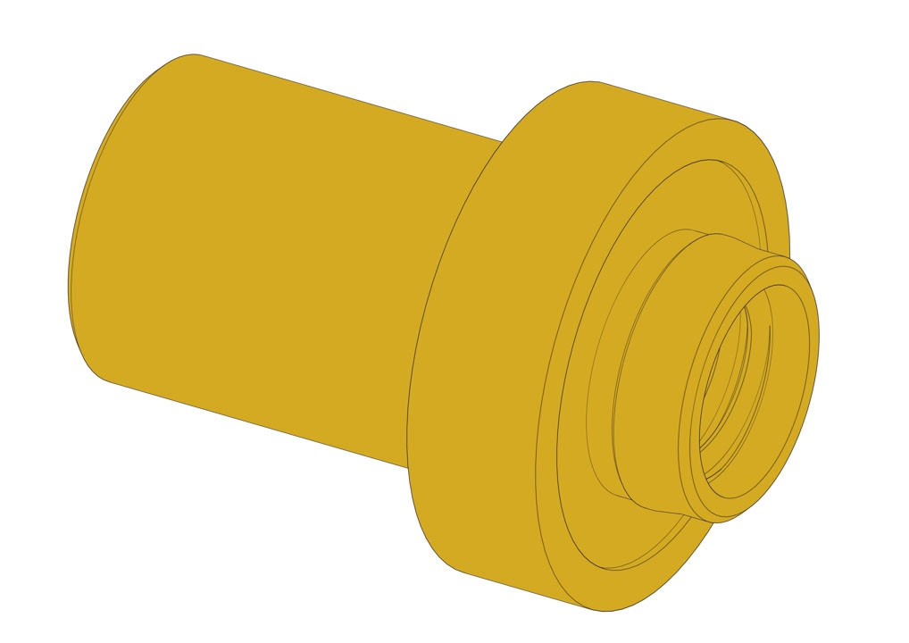 Track Roller Nut D3